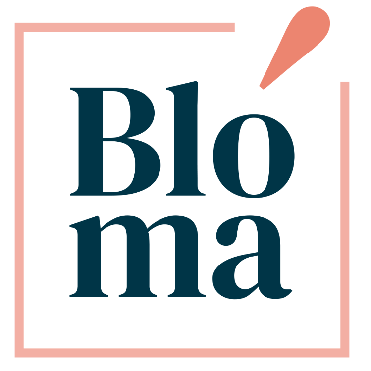 Letras de flor seca Blóma